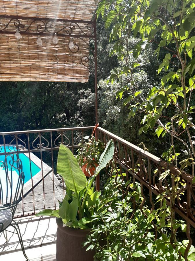 Le Calme De La Garrigue Bed & Breakfast Russan Dış mekan fotoğraf