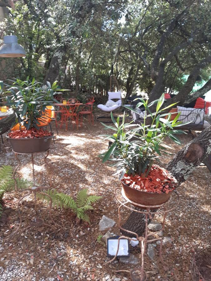 Le Calme De La Garrigue Bed & Breakfast Russan Dış mekan fotoğraf